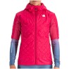 Warme Damenjacke Sportful Rythmo W Puffy Himbeer